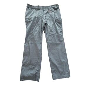 Eddie Bauer WW Guide Pants Womens 20W Gray First Ascent Hiking UPF 50+ Stretch